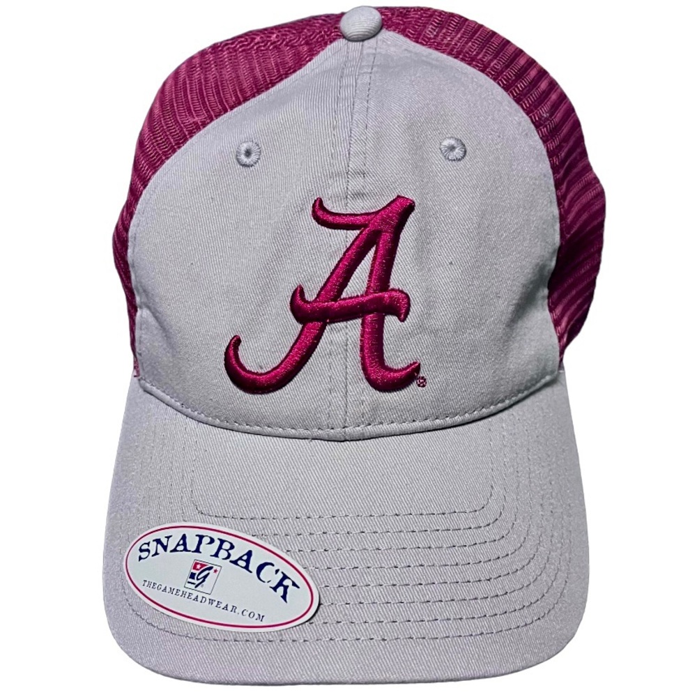 Alabama Crimson Tide Trucker Hat  Adjustable Snap Back; Unisex; NWT!